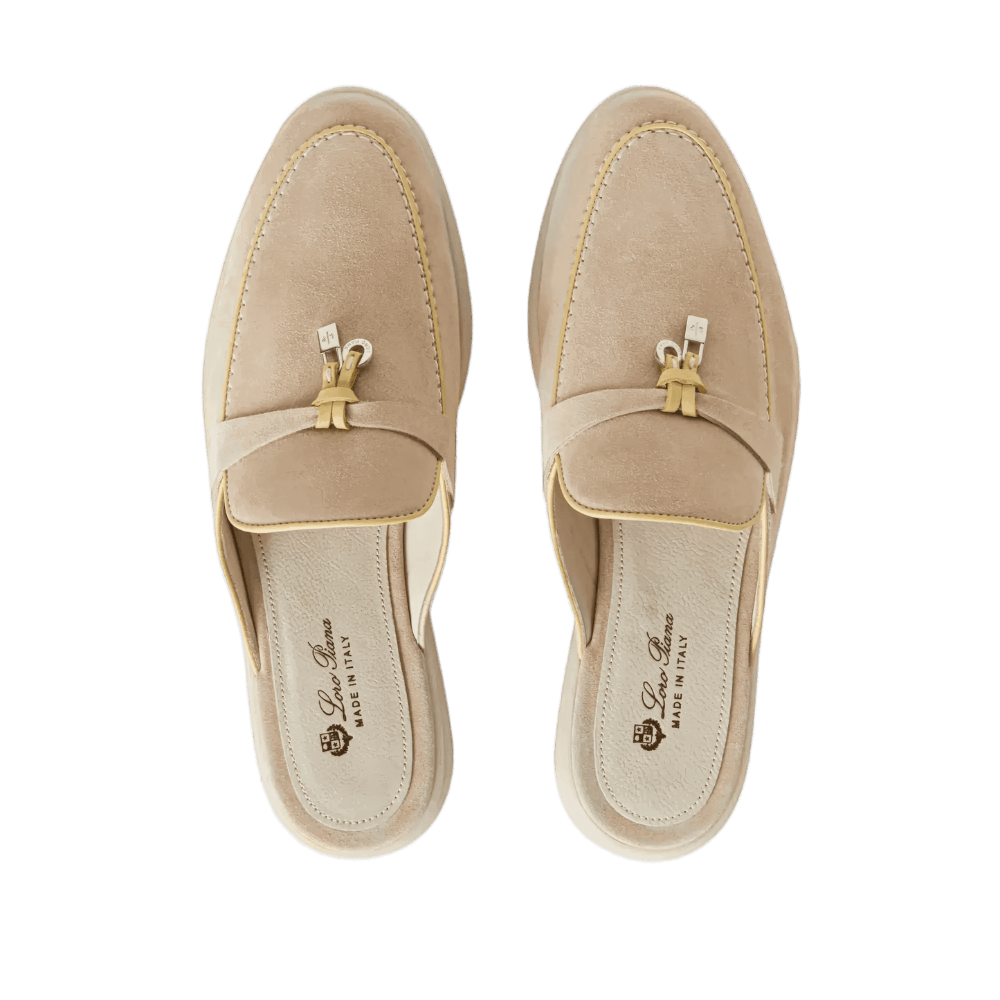 <tc>Loro Piana</tc> Mocasines Babouche Charms Walk para mujer