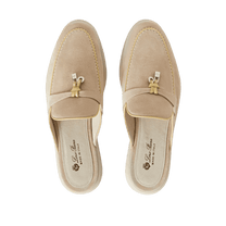 <tc>Loro Piana</tc> Mocasines Babouche Charms Walk para mujer