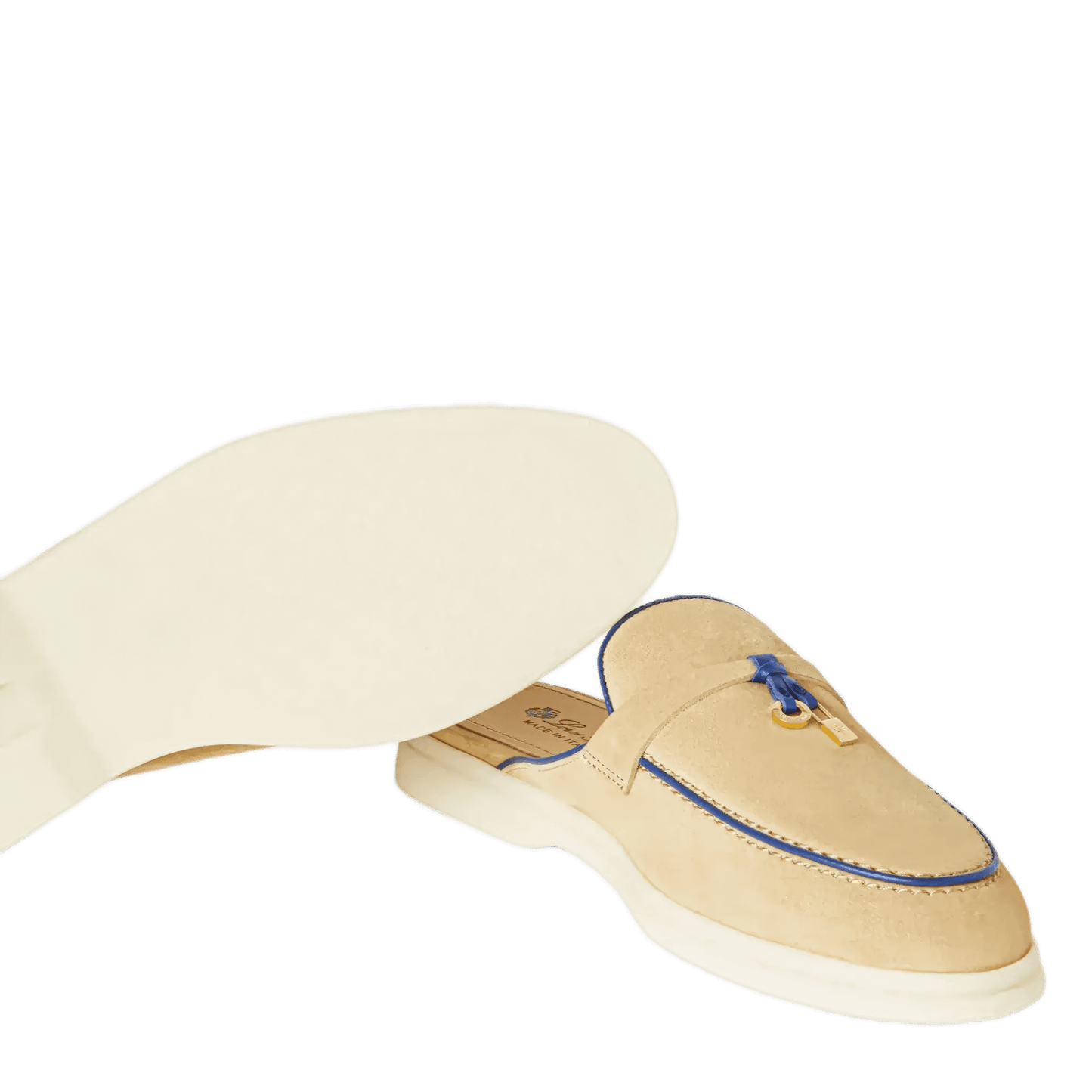 <tc>Loro Piana</tc> Mocasines Babouche Charms Walk para mujer