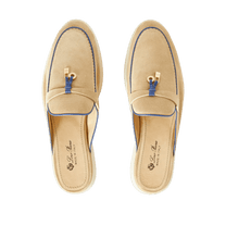 <tc>Loro Piana</tc> Mocasines Babouche Charms Walk para mujer