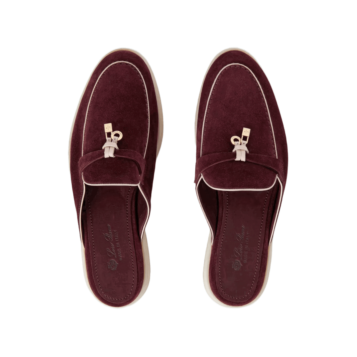 <tc>Loro Piana</tc> Mocasines Babouche Charms Walk para mujer