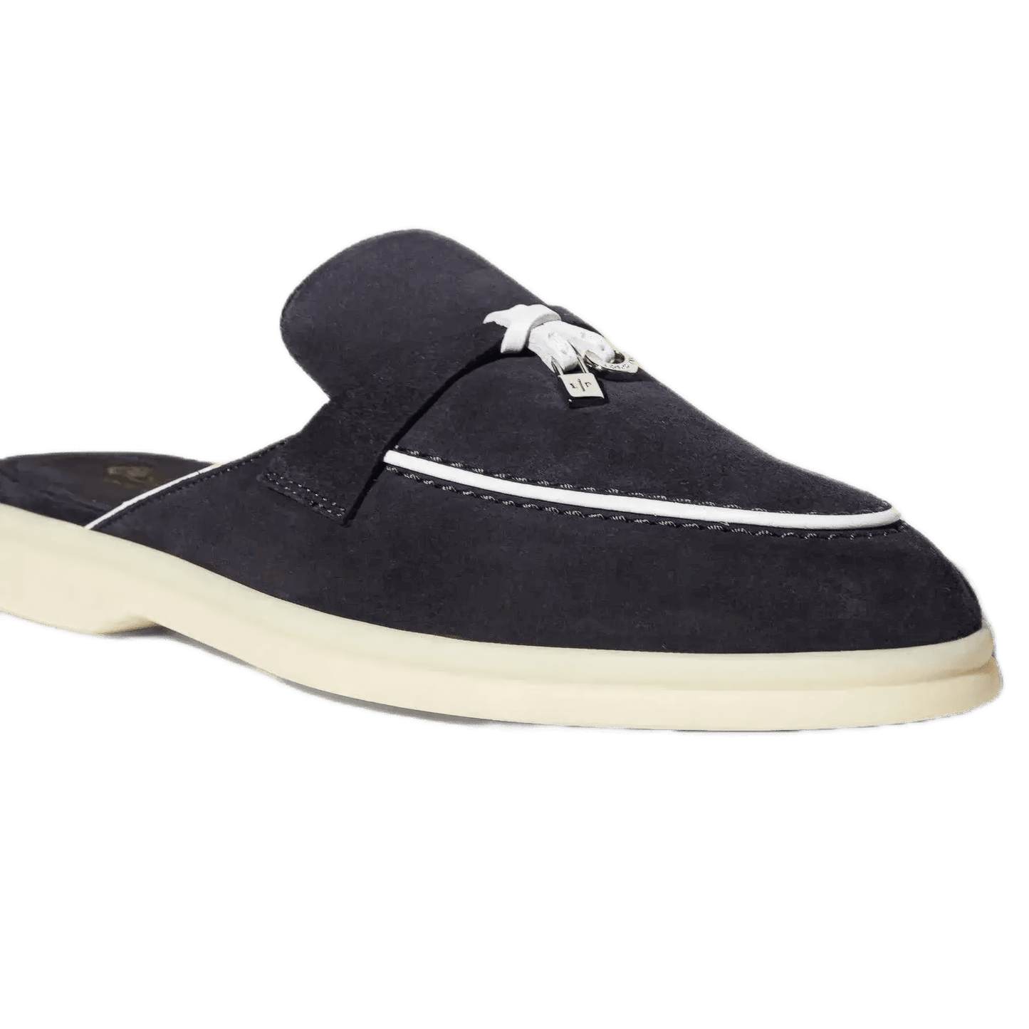 <tc>Loro Piana</tc> Mocasines Babouche Charms Walk para mujer