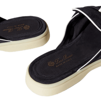 <tc>Loro Piana</tc> Mocasines Babouche Charms Walk para mujer