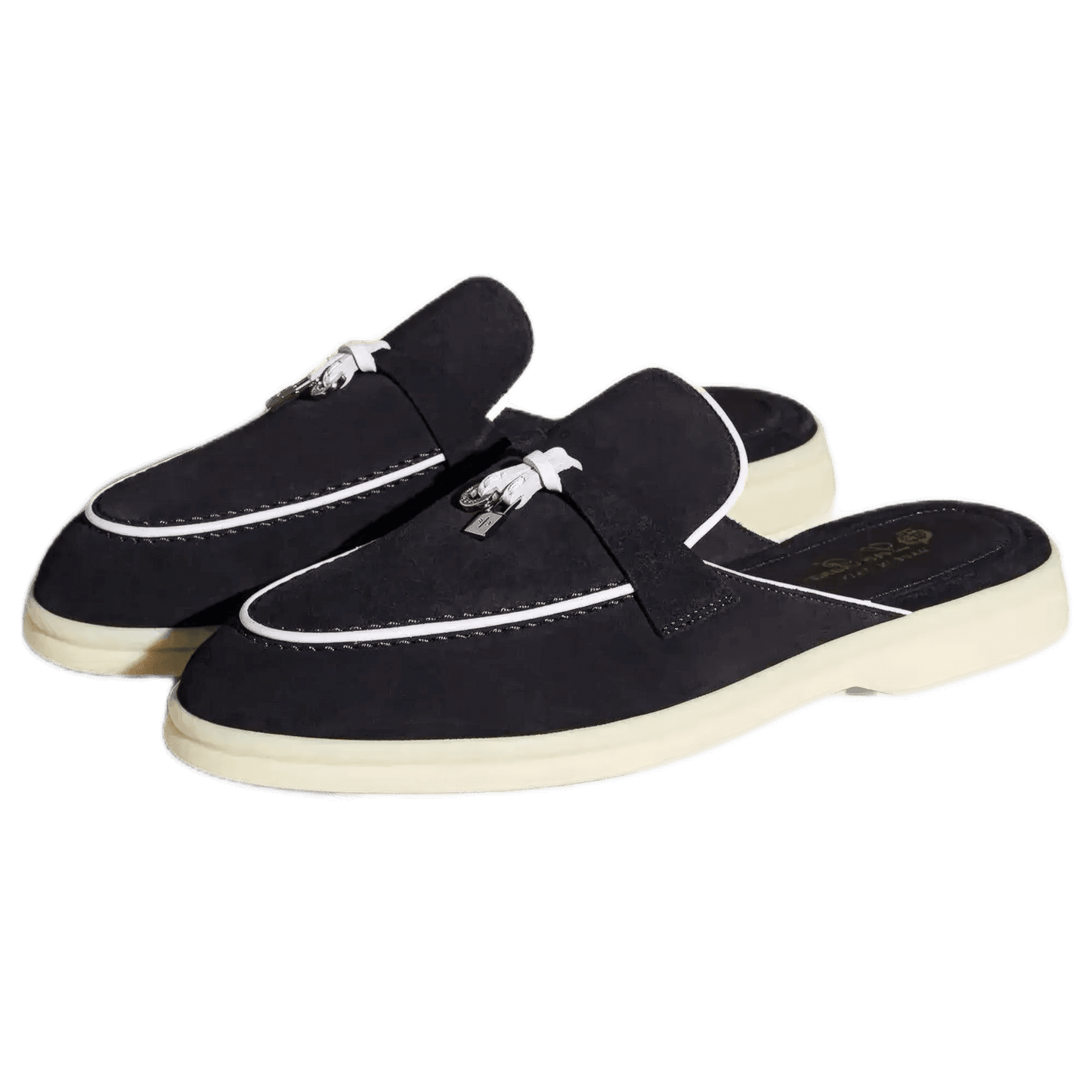 <tc>Loro Piana</tc> Mocasines Babouche Charms Walk para mujer