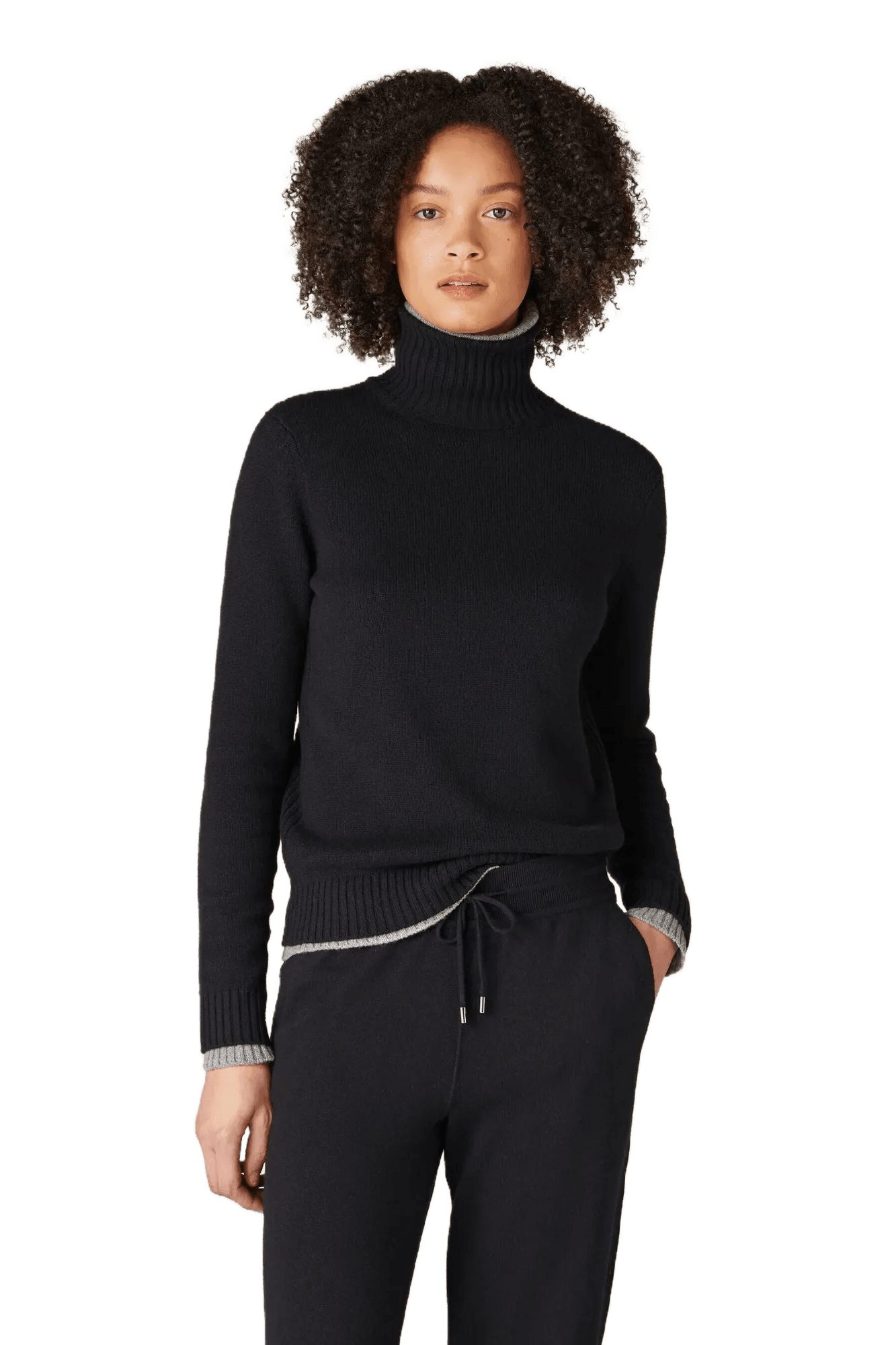 <tc>Loro Piana</tc> Jersey de cuello alto Parksville para mujer