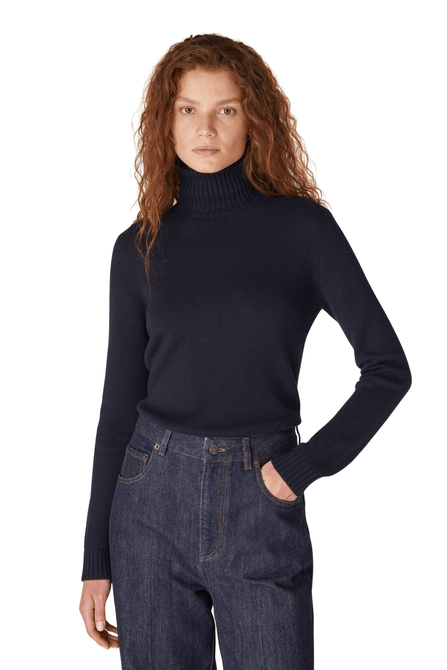 <tc>Loro Piana</tc> Jersey de cuello alto Parksville para mujer