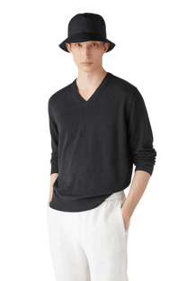 <tc>Loro Piana</tc> メンズ クラシック Vネック