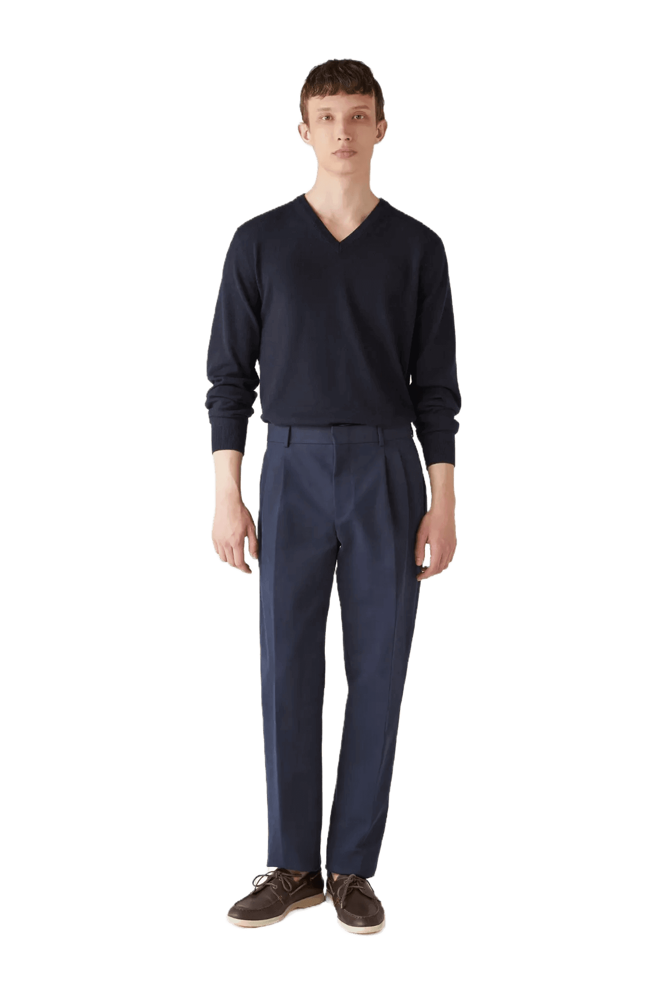 Loro Piana Men's Classic V-Neck