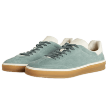 <tc>Loro Piana</tc> Zapatillas de tenis para mujer (gamuza con división en la pantorrilla)