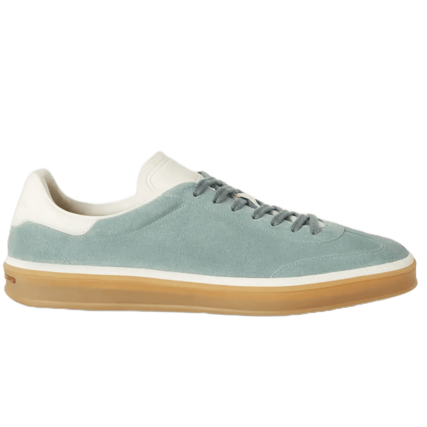 <tc>Loro Piana</tc> Zapatillas de tenis para mujer (gamuza con división en la pantorrilla)