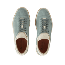 <tc>Loro Piana</tc> Zapatillas de tenis para mujer (gamuza con división en la pantorrilla)