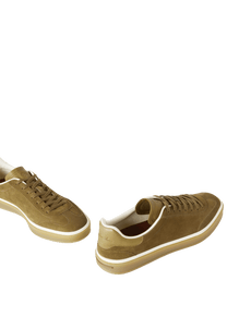 Loro Piana Men’s Tennis Walk Sneakers (Suede Calf Split)