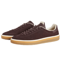 <tc>Loro Piana</tc> Zapatillas de tenis para mujer (gamuza con división en la pantorrilla)