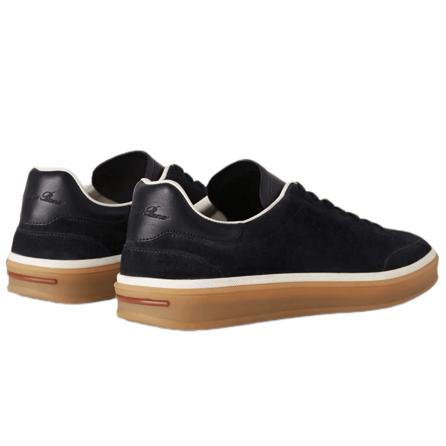<tc>Loro Piana</tc> Zapatillas de tenis para mujer (gamuza con división en la pantorrilla)