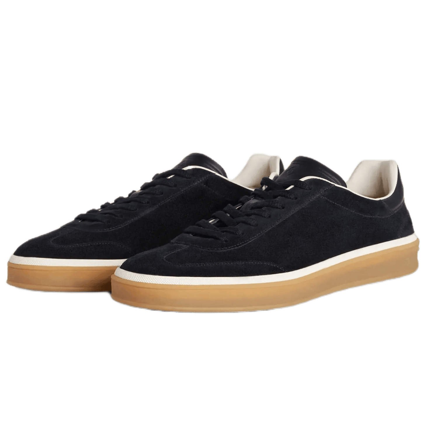<tc>Loro Piana</tc> Zapatillas de tenis para mujer (gamuza con división en la pantorrilla)