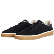 <tc>Loro Piana</tc> Zapatillas de tenis para mujer (gamuza con división en la pantorrilla)