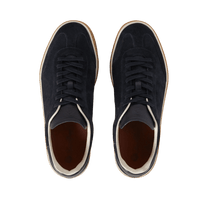 <tc>Loro Piana</tc> Zapatillas de tenis para mujer (gamuza con división en la pantorrilla)