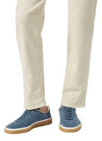 Loro Piana Men’s Tennis Walk Sneakers (Suede Calf Split)