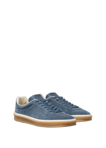 Loro Piana Men’s Tennis Walk Sneakers (Suede Calf Split)