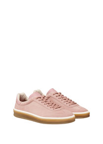 <tc>Loro Piana</tc> Zapatillas de tenis para mujer (gamuza con división en la pantorrilla)
