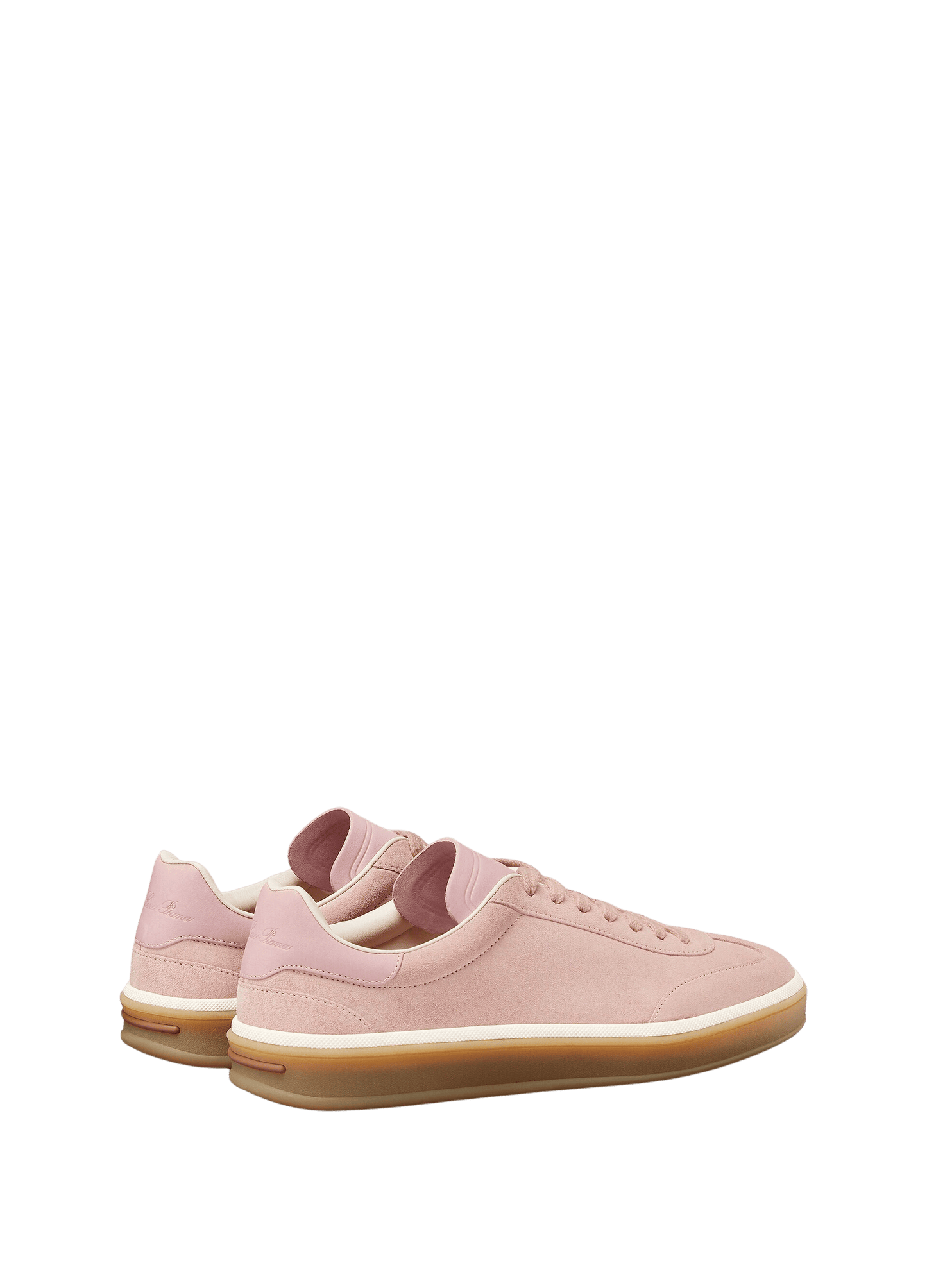 <tc>Loro Piana</tc> Zapatillas de tenis para mujer (gamuza con división en la pantorrilla)