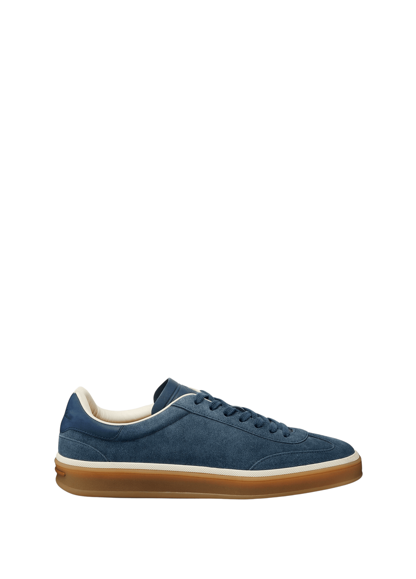 <tc>Loro Piana</tc> Zapatillas de tenis para mujer (gamuza con división en la pantorrilla)