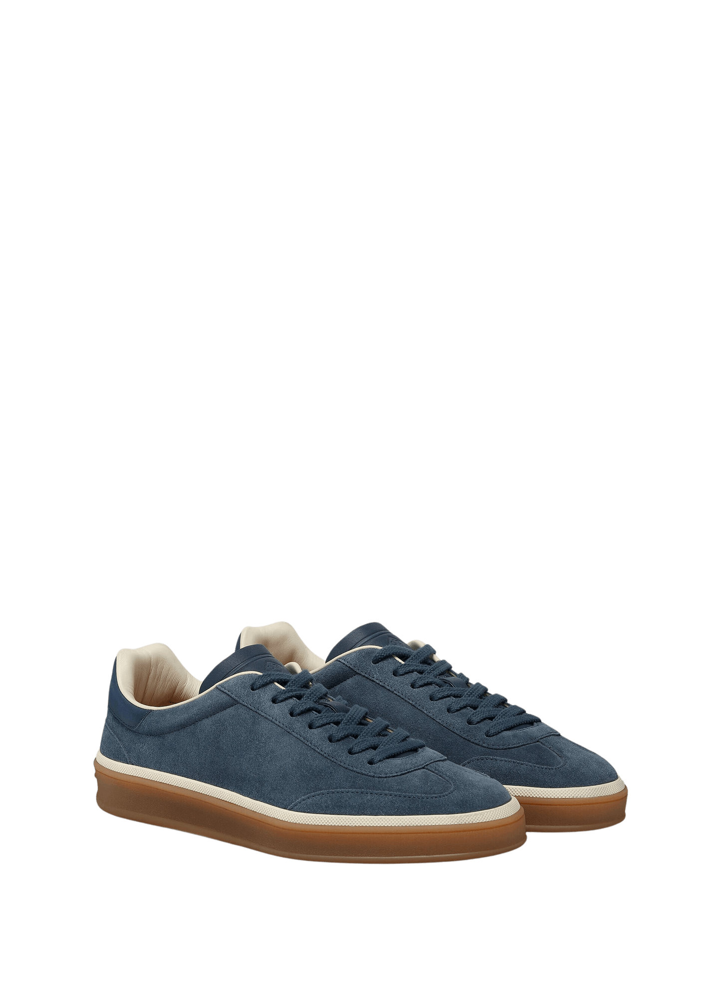<tc>Loro Piana</tc> Zapatillas de tenis para mujer (gamuza con división en la pantorrilla)