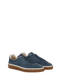 <tc>Loro Piana</tc> Zapatillas de tenis para mujer (gamuza con división en la pantorrilla)