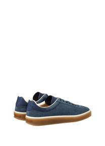 <tc>Loro Piana</tc> Zapatillas de tenis para mujer (gamuza con división en la pantorrilla)