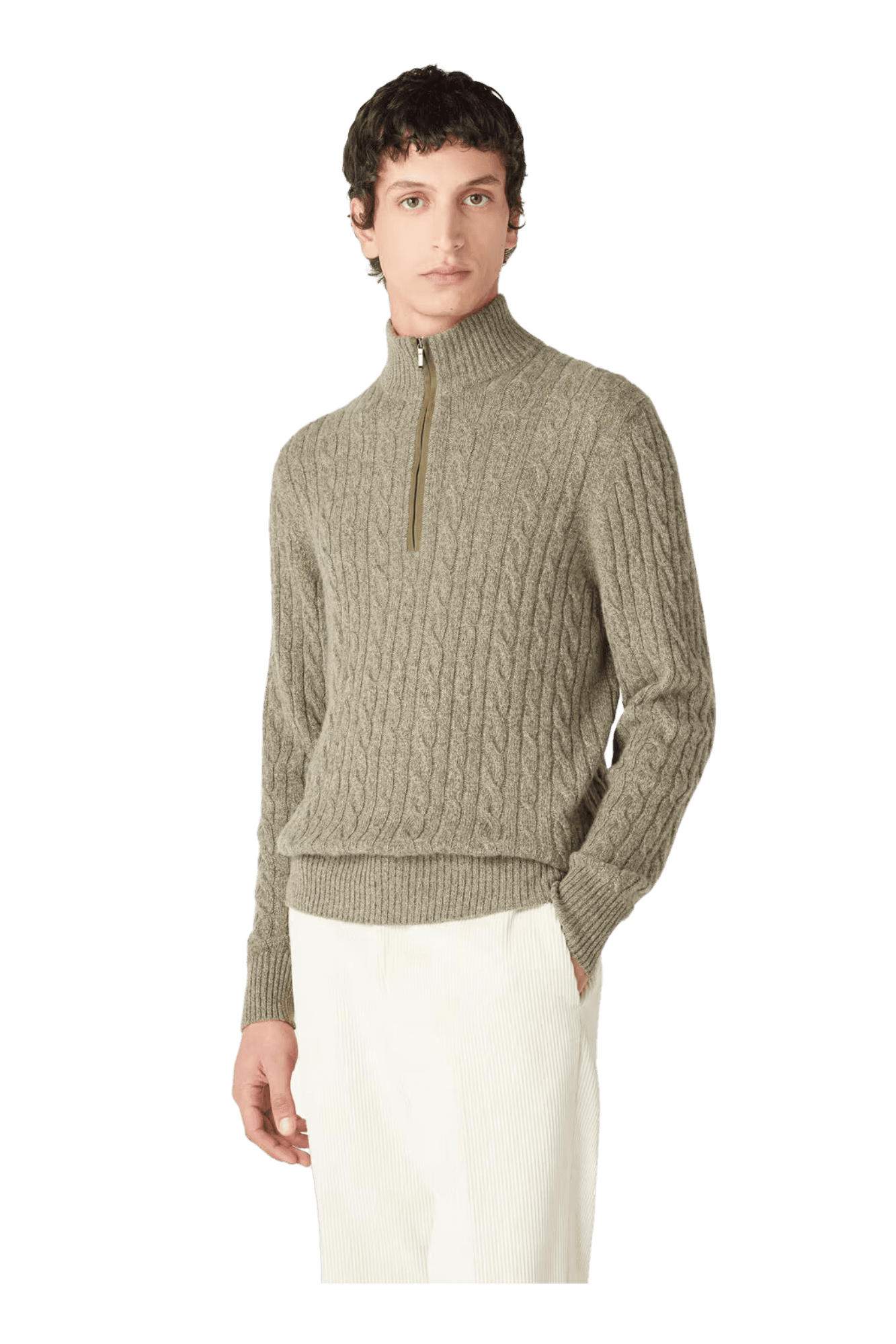 <tc>Loro Piana</tc> Jersey Treccia para hombre