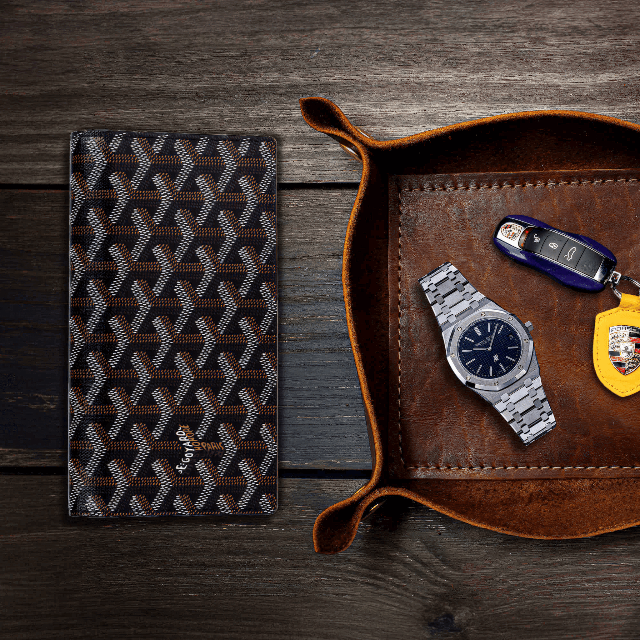 <tc>Goyard</tc> Richelieu 皮夾