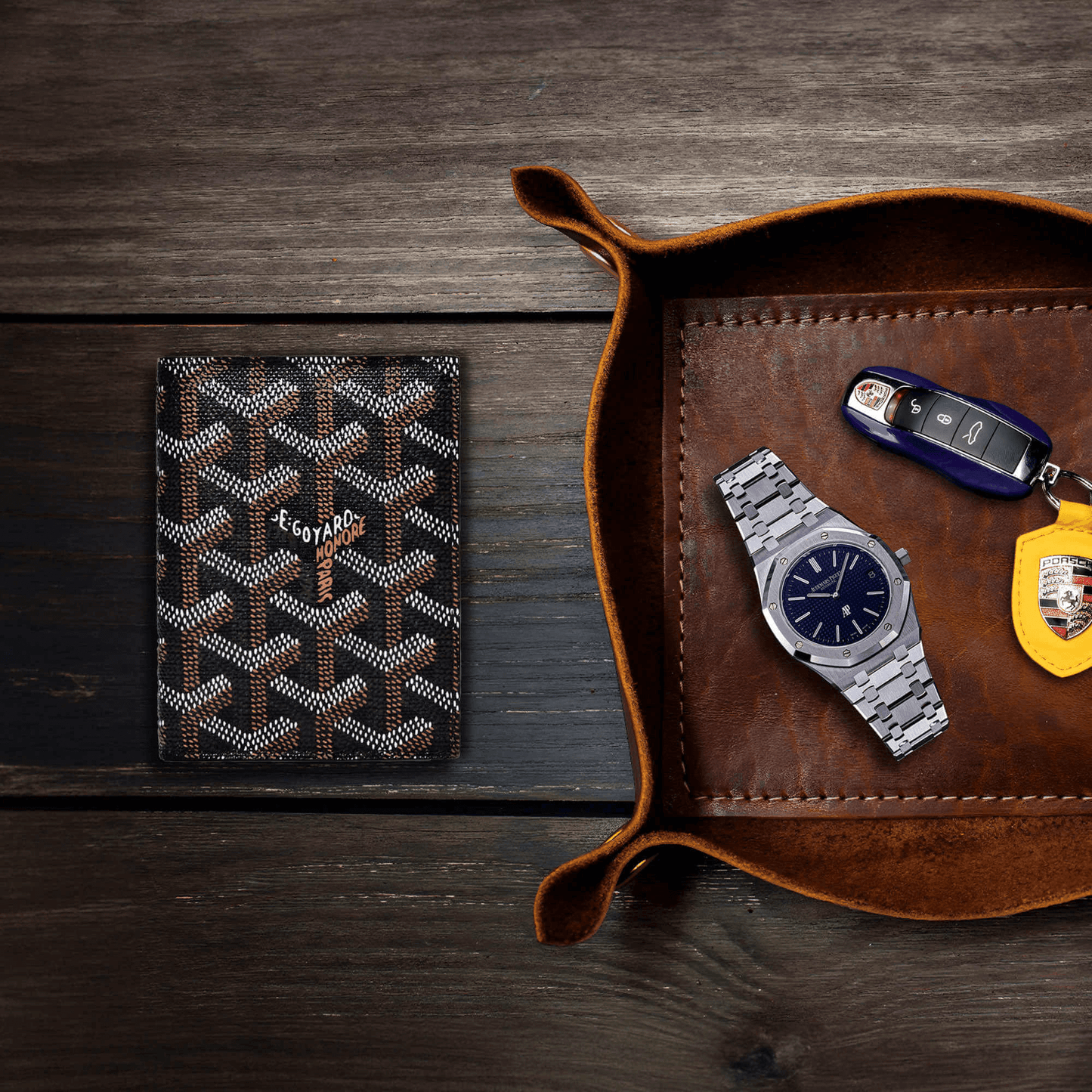 Goyard กระเป๋าสตางค์การ์ด Saint-Marc