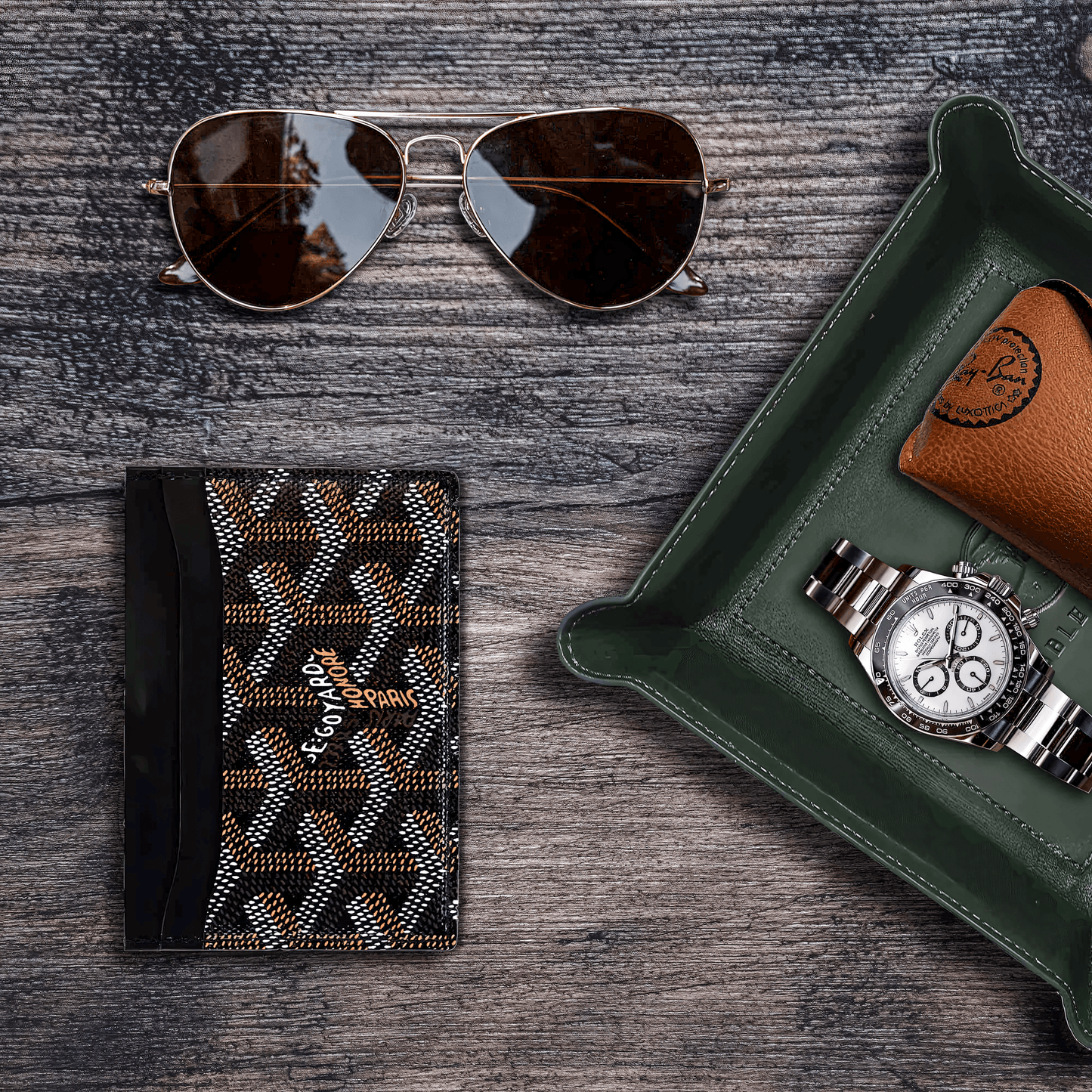 Goyard กระเป๋าสตางค์การ์ด Saint-Sulpice