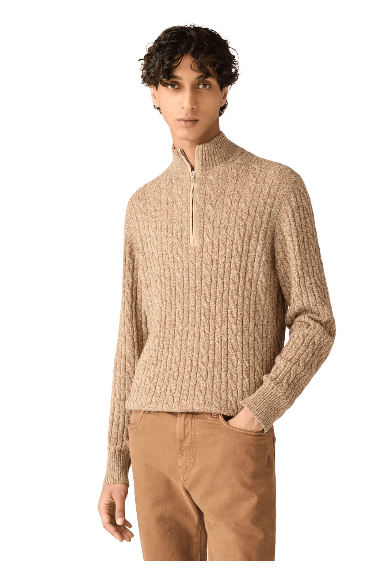 <tc>Loro Piana</tc> Jersey Treccia para hombre