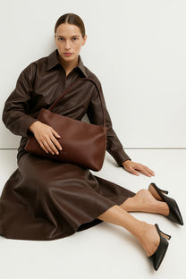 The Row Sienna Leather Tote