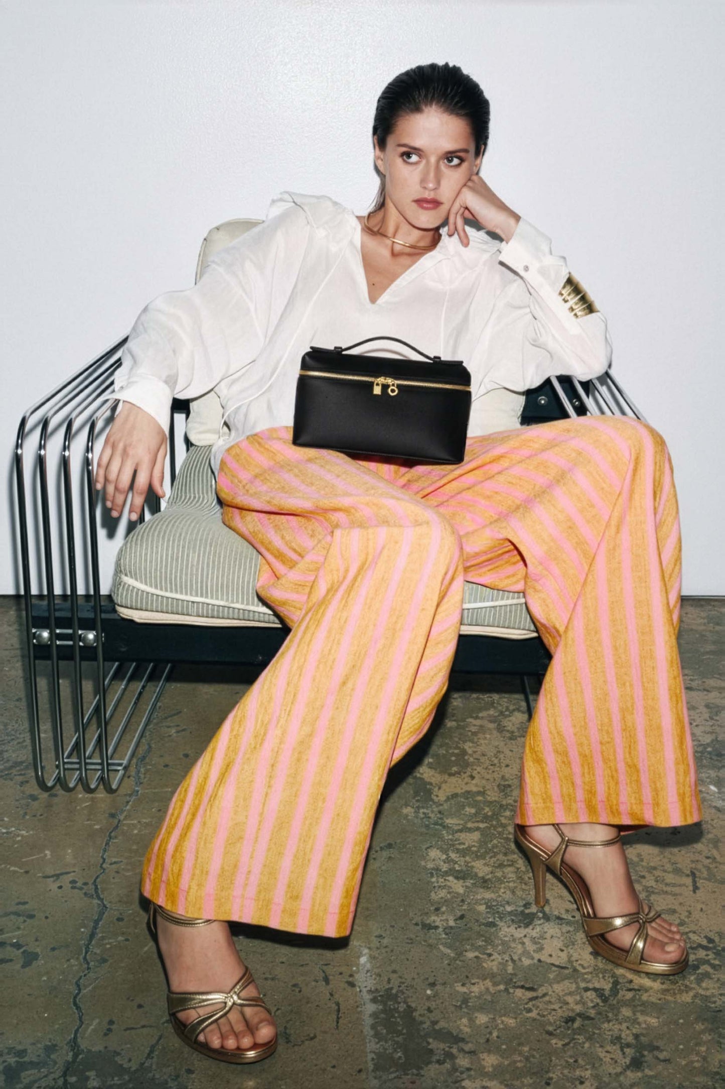 <tc>Loro Piana</tc> Poche supplémentaire pour femme L19