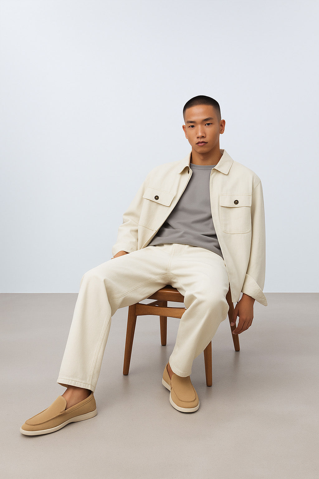 <tc>Loro Piana</tc> 男士夏季休閒樂福鞋