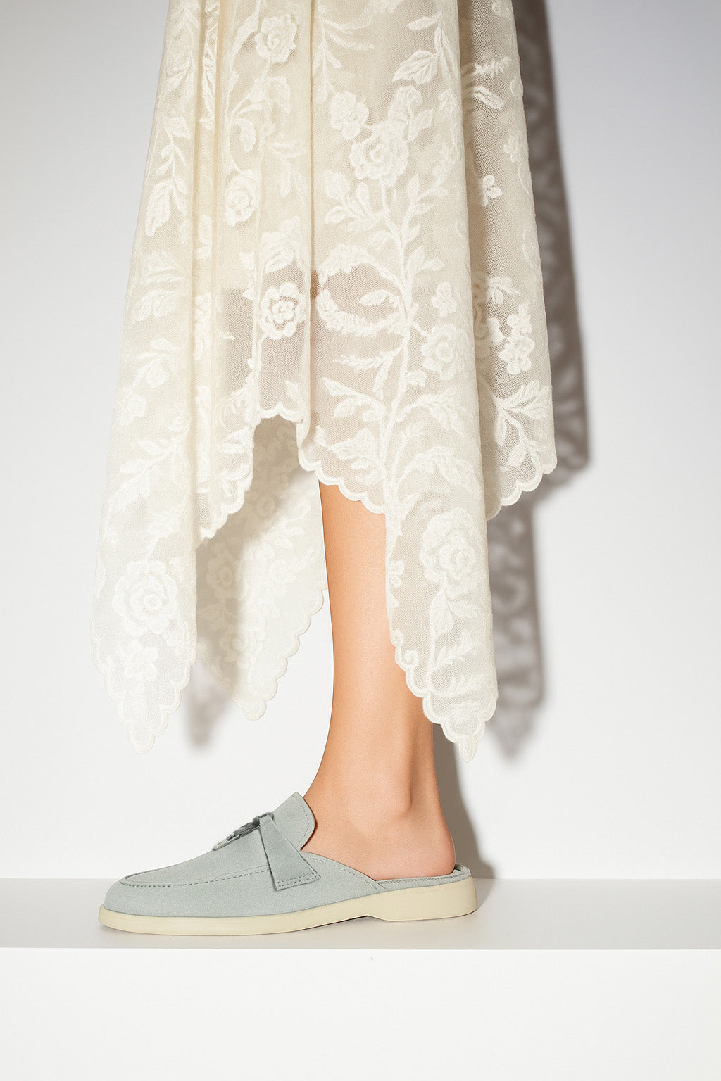 Loro Piana Women's Charms Walk Babouche Loafers