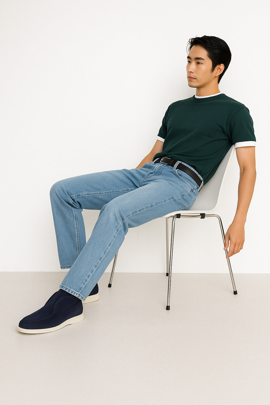 <tc>Loro Piana</tc> 男士 Open Walk Chukka 靴