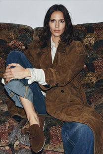 Loro Piana Women's Dot Sole Walk Loafers