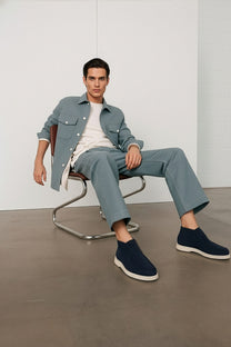 Loro Piana Men's Open Walk Chukka Boots