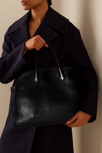 The Row Soft Margaux 17 Bag in Leather
