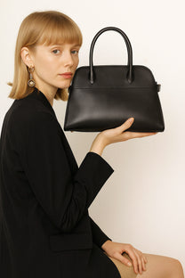The Row Soft Margaux 10 Bag in Leather