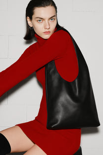 The Row Bindle Three Leather Shoulder Bag