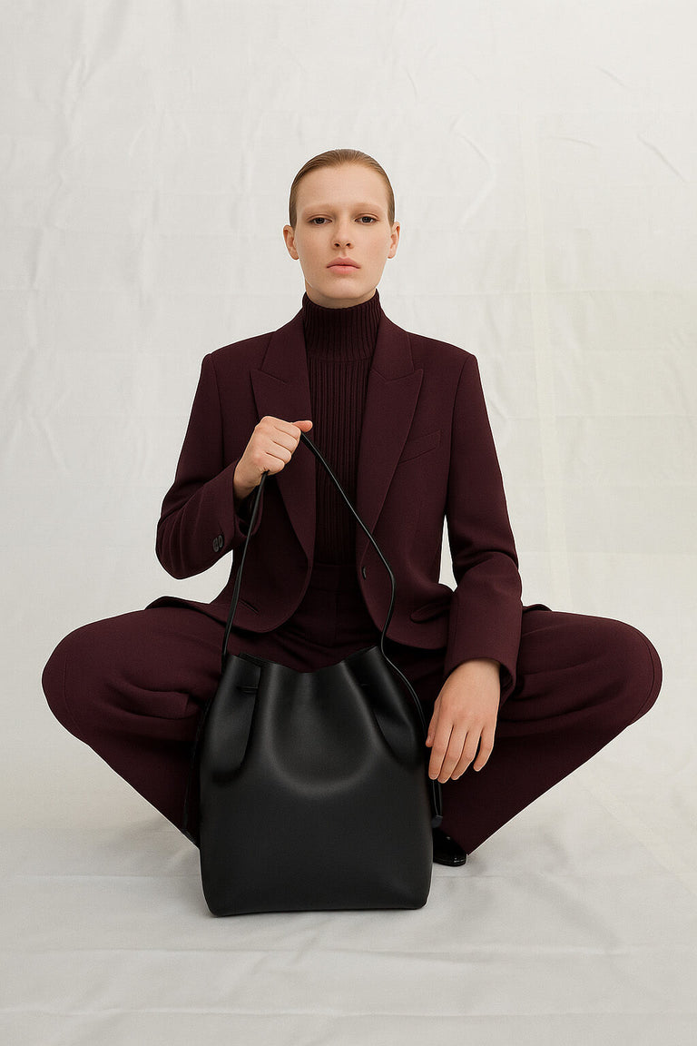 The Row Belvedere Tote Bag in Leather