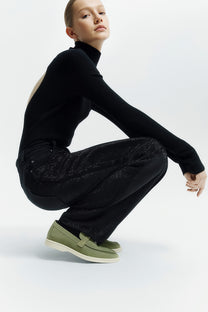 Loro Piana Women's Summer Charms Walk Loafers (Suede)