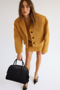 The Row India 12.00 Bag in Leather