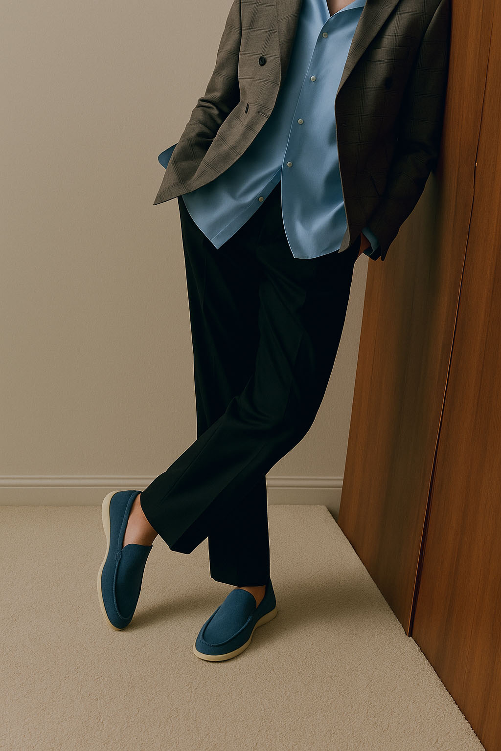 <tc>Loro Piana</tc> 男士夏季休閒樂福鞋