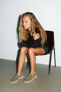 Loro Piana Women's Summer Charms Walk Loafers (Suede)