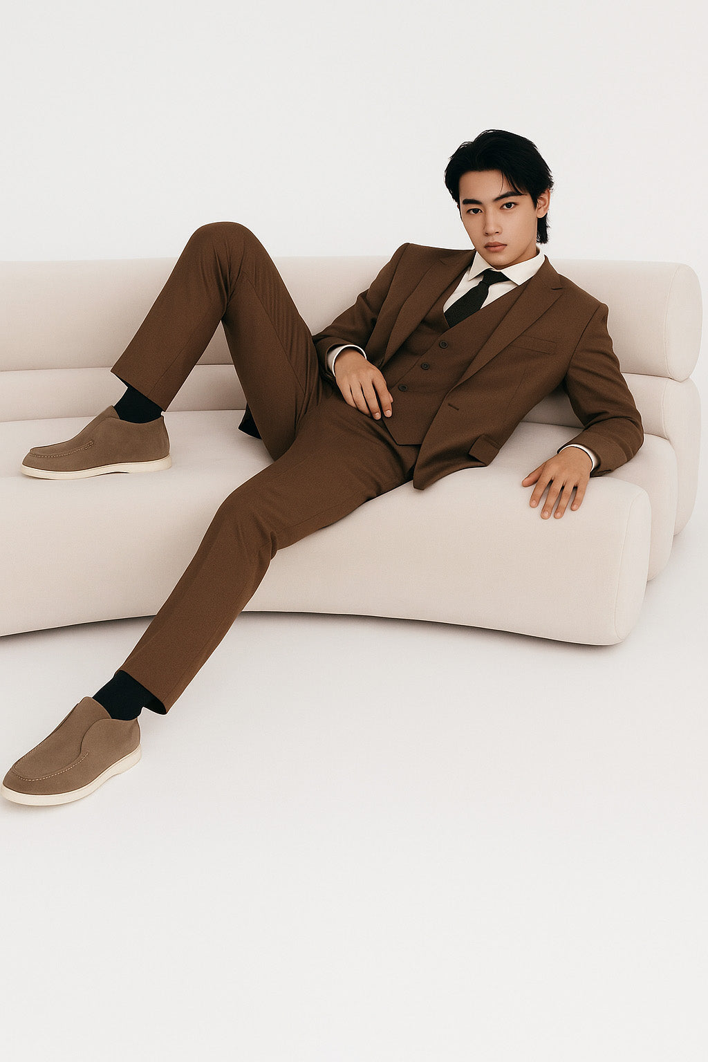 <tc>Loro Piana</tc> 男士 Open Walk Chukka 靴